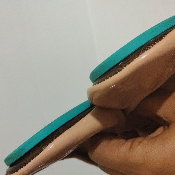 Tieks Biscotti Patent Leather Ballet Flats Size 8 - Picture 10 of 12